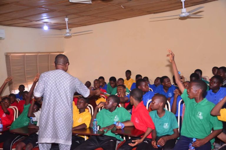 GAIYD Sensitization visit to Melchizedex Academy
