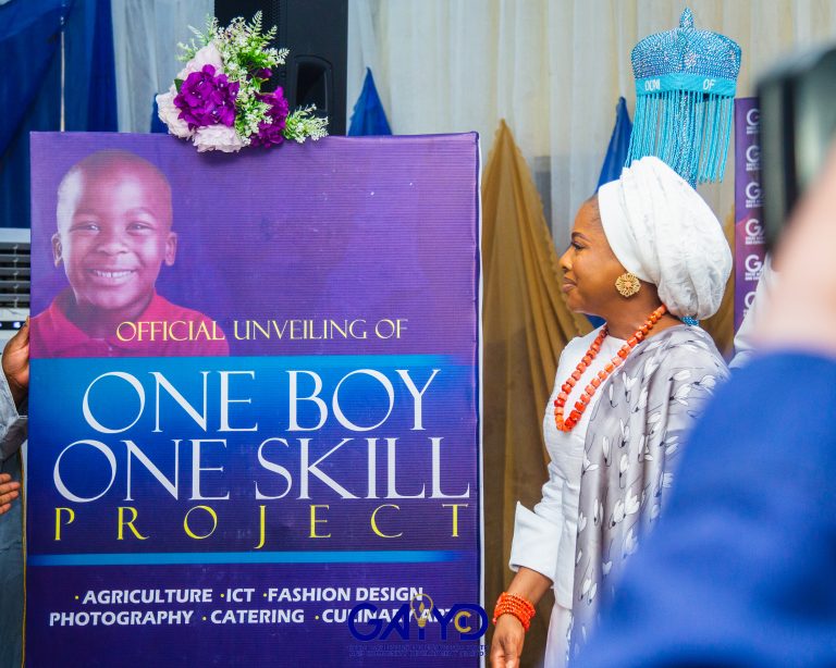 Unveiling of the One boy One skill program by GAIYD At the 2025 International Day of the Boy Child Celebration
