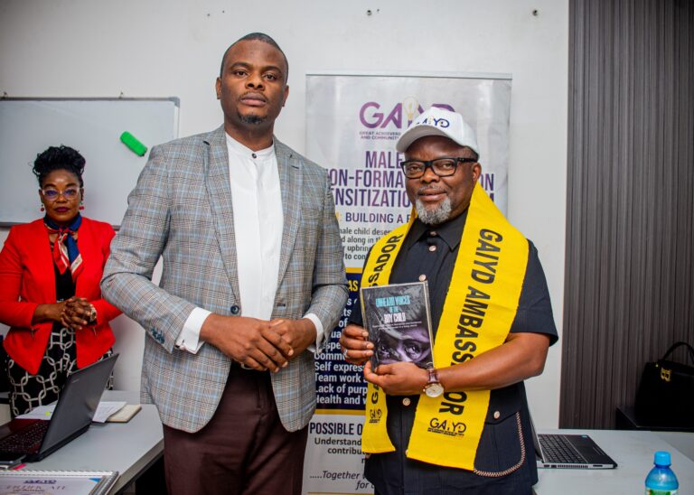 GAIYD Decorates Amb. Dr. Sunny Ofehe as Ambassador